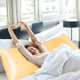 thumbnail image 4 of Unique Bargains Satin Body Pillowcases Soft with Envelop 1pc, 4 of 9