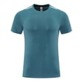 thumbnail image 6 of SCSAlgin Mens Workout Shirts Dry Fit Sun Protection Athletic Short Sleeve Shirt UPF 50+ Gym Running Swim Rash Guard Top, 6 of 7