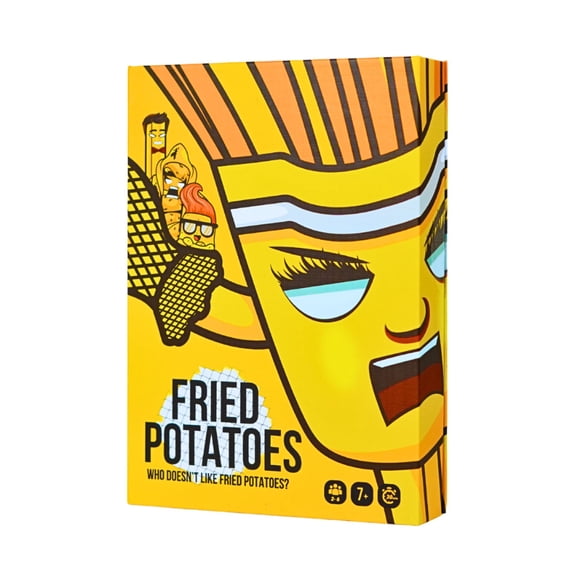 Fried Potatoes Family Card Game for Ages 7 (Walmart Exclusive)