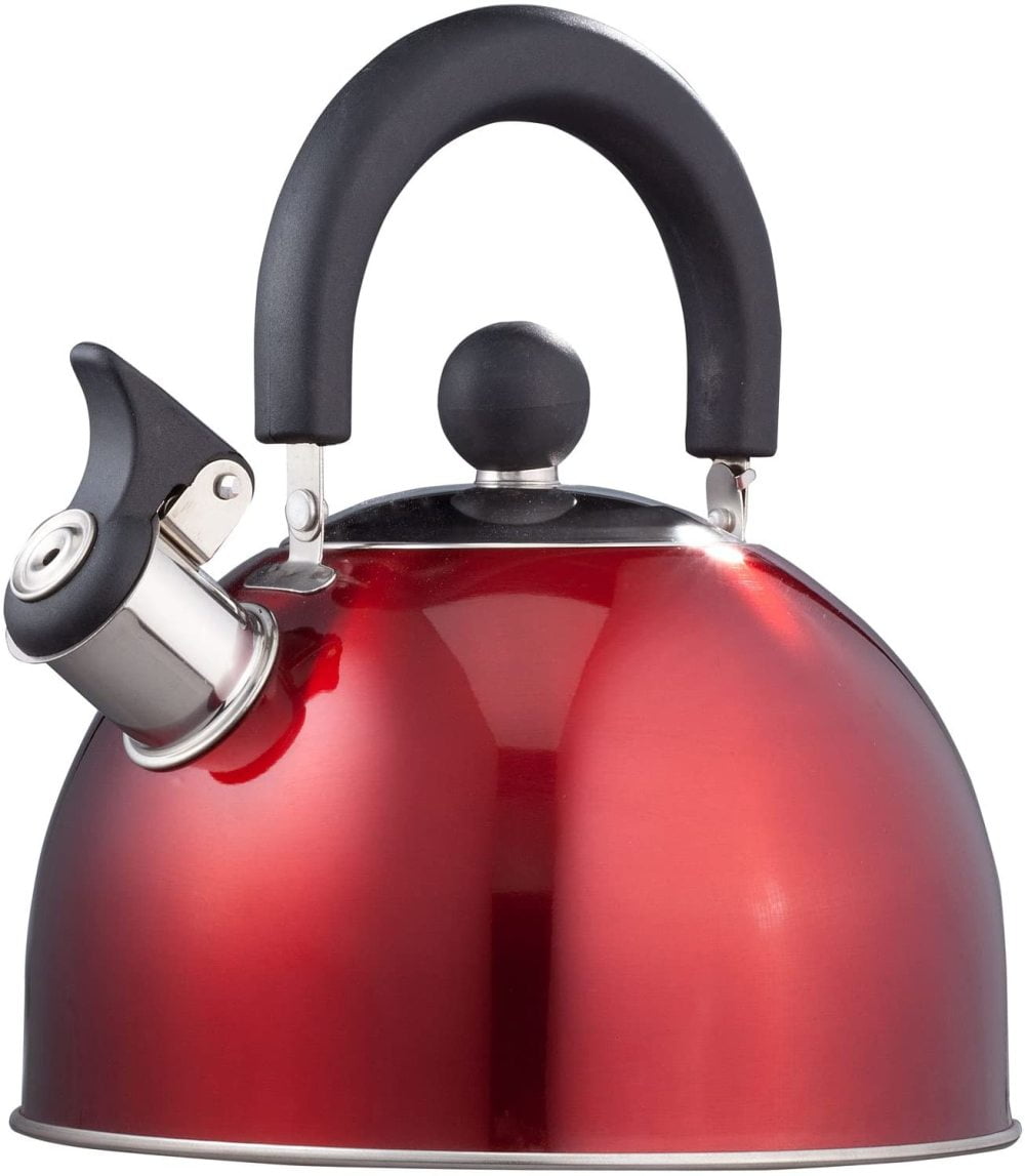 Pendeford Whistling Kettle 1L Choice of 4 colours Camping or Home 