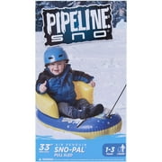 Pipeline Sno Sno Pal Pull Sled Penguin 33 en Bleu Jaune, Âges : 0-2, 3-5, Unisexe, Aqua Leisure