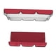 thumbnail image 1 of Juego de cubierta para columpio de patio, impermeable, cojín para columpio de patio, funda para asiento de columpio Rojo, 1 of 8
