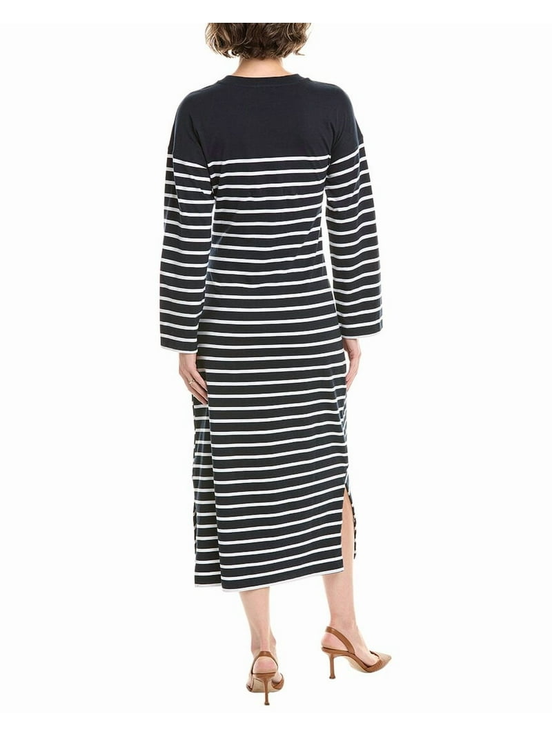 Madewell womens Side-Tie Knit Maxi Dress, xs, Blue