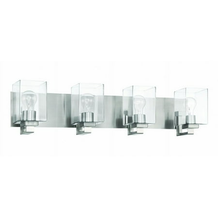 

Craftmade 18532 Mcclane 4 Light 32 Wide Vanity Light - Nickel