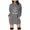 Grey, variant on Merry Christmas Long Hoodies for Women 2025 Long Sleeve Xmas Tree Graphic Hooded Sweatshirt with Pockets Hoodie Dress