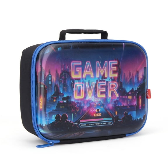 ZIPIT 3D Lunch Bag | Holographic Lunch Box (Gamer)