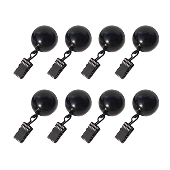 Outdoor Curtain Weights Heavy Duty Drapery Weights with Metal Clip for Shower Curtains Tablecloths,and Garden Flags