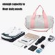 thumbnail image 5 of Bolsa de viaje fitness multifuncional | Tela de sarga resistente al agua para gimnasio y bolsa de lona para la noche | Bandolera de mano | Gran capacidad con compartimento para zapatos | 40x18x22cm, 5 of 5