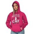 thumbnail image 3 of Crazy Cat Ladies Funny Gym Workout Hoodie Sweatshirt Women Brisco Brands S, 3 of 6