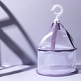 thumbnail image 4 of Purple Beauty Drying Mesh Makeup Brush Drying Mesh Pocket Beauty Tools Powder Puff Sponge Wash Brush Mini Drying Racks, 4 of 6