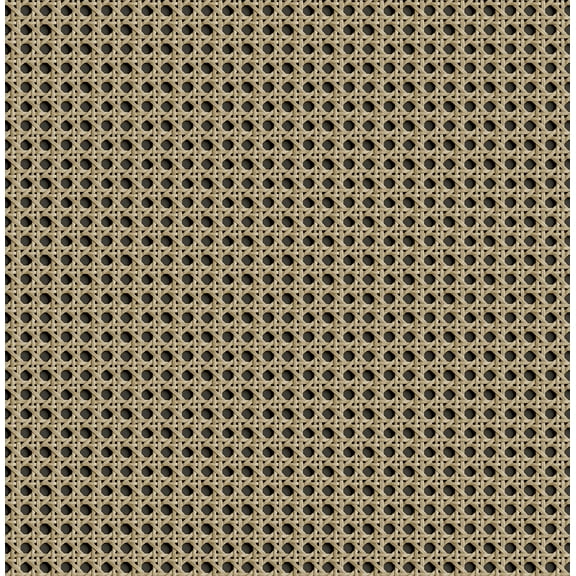 NuWallpaper Honey Rattan Caning Peel & Stick Wallpaper