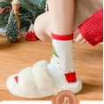 thumbnail image 4 of Kmdttou Christmas Men's And Women's Fall/Winter New Adult Medium Socks Casual Soft Lightweight Quarter Socks, 4 of 4