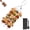 1 Fork + Brush, variant on 3-Way Grill Skewers, Kabob Sticks,Metal Skewers for Kabobs, 14.7" Stainless Steel BBQ Skewer with Push-Off Slider, 2026 New Skewers for Grilling, Outdoor Grill Accessories for Meat WWSOGQH