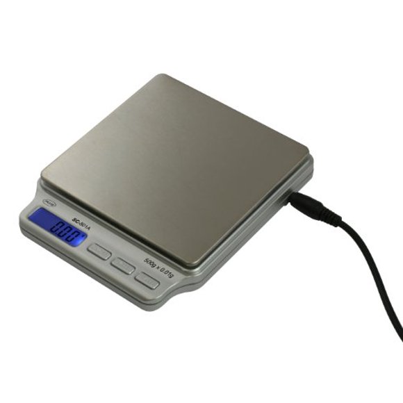American Weigh Scales Inc AMW-SC-501A AMW-SC-501 500 X .01G INCLUDES ADAPTER