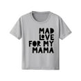 thumbnail image 3 of BXSRUTA Kids Mother's Day Printed Round Neck Short Sleeve Loose Fit T-Shirt for Boys and Girls, 3 of 5