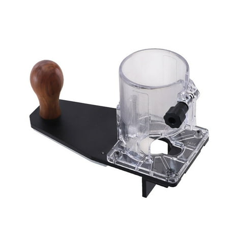 

KCZQLHM Trimming Machine Balancing Plate Aluminum Alloy Edges Trimming Versatile Slotting Chamfering Bracket Practical Woodworking For 65mm Trimmer
