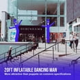 thumbnail image 2 of PWTOOL 750W Air Dancers Inflatable Tube Man Set - 20ft Tall Wacky Waving Inflatable Dancing Tube Guy with 12-Inch Diameter Blower for Business Promotion, 2 of 9