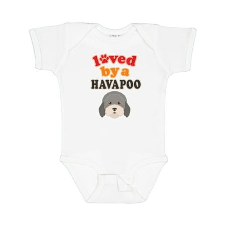 

Inktastic Havapoo Dog Poodle Havanese Boys or Girls Baby Bodysuit