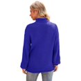 thumbnail image 4 of Jersey Jouica de cuello alto para mujer, de otoño, color rosa empolvado, 4 of 4