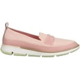 thumbnail image 3 of Cole Haan 4.Zerogrand Stitchlite Rose Knit/White Slip On Flat Round Toe Loafers (Rose Knit/White, 8), 3 of 5