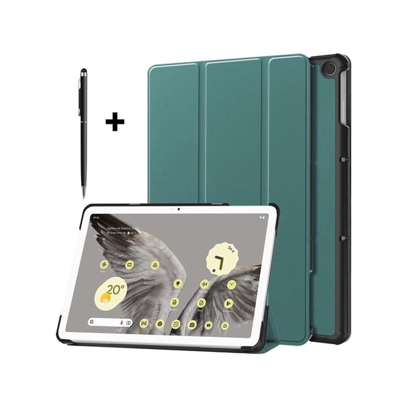 Case for Google Pixel Tablet 11 Inch 2023, Slim Stand Protective Case Smart Folio Cover with 2 in 1 Stylus Pen