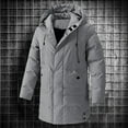 thumbnail image 2 of Men's Winter New Cotton Padded Coat Large Size Men's Korean Version Of Casual Fashion With Warm Cotton Padded Jacket Long, 2 of 5