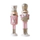 thumbnail image 3 of Estatua De Cascanueces De Navidad, Decoración De Fiesta, Figura Navideña Para Estante, Hogar, Vacaciones, 2 Piezas Pequeñas Pequeño, 3 of 8