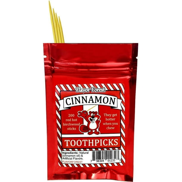 Hot Cinnamon Toothpicks 200ct NEW