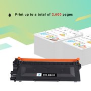 593-BBKD Toner Cartridge Replacement Compatible for Dell E310 E310dw E514 E514dw E515 E515dn E515dw Printer Ink (Black, 3-Pack)