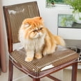 thumbnail image 2 of 4 Pcs Plastic Chair Covers, Waterproof Dining Chair Seat Covers, Clear PVC Chair Covers for Dining, Protects Against Stains, Easy to Clean and Maintain, Fits Standard Chair Sizes, 2 of 5