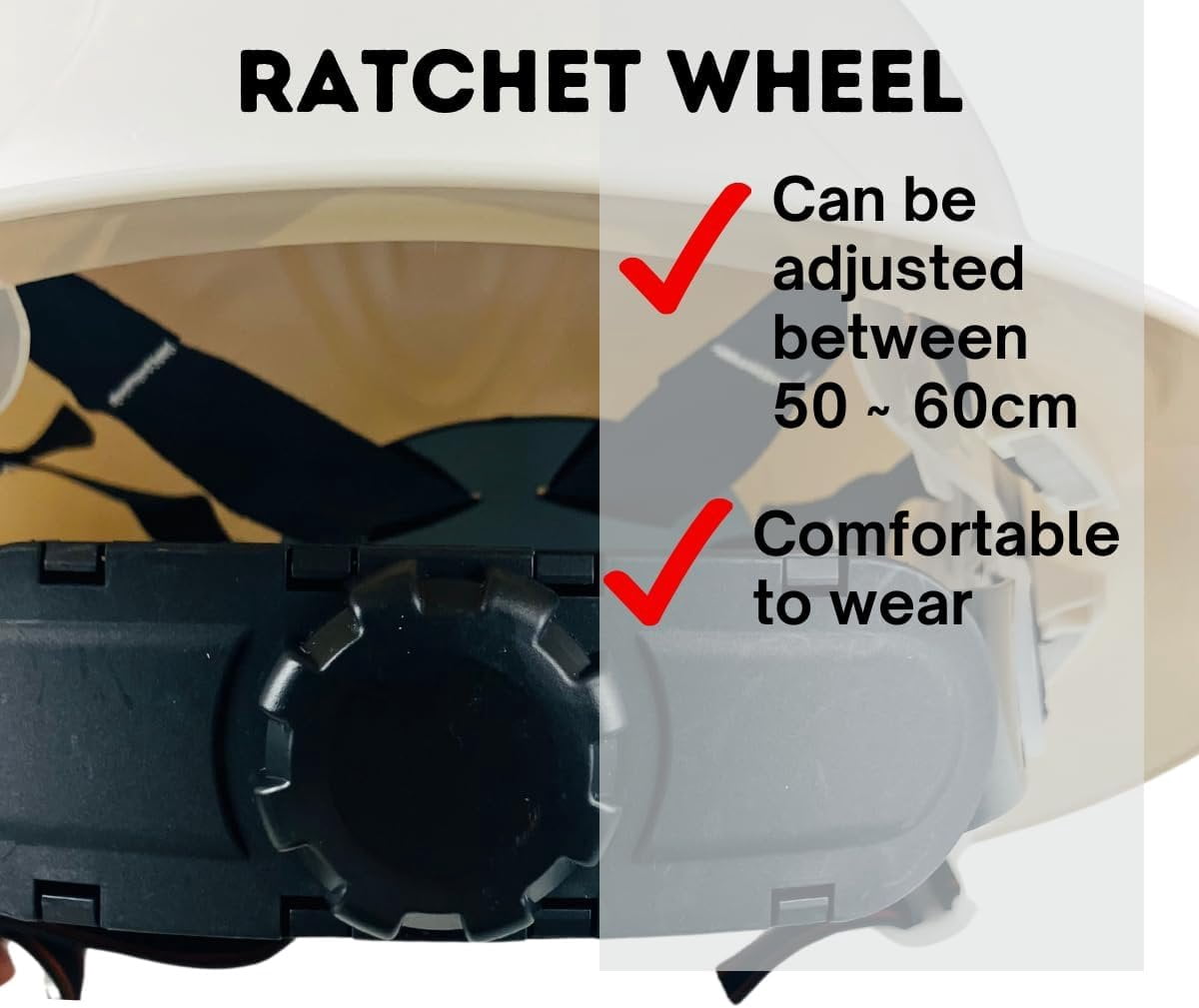 BRITEGUARD White Industrial Safety Helmet, ANSI Approved  6-Point Ratchet Suspension  Approved OSHA Hard Hats for Construction and Industrial Applications