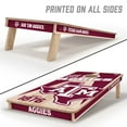 thumbnail image 3 of YouTheFan NCAA Texas A&M Aggies 2' x 4' Cornhole Game, 3 of 6