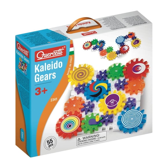 Quercetti - 2341 Kaleido Gears (55 Pcs)