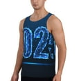 thumbnail image 2 of Pofeuu 2025 Happy New Year 5 Print Men's Workout Tank Tops Sleeveless Muscle Gym Shirt Quick Dry-3X-Large, 2 of 7