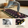 thumbnail image 4 of Rainbow Puppy Hot Yoga Mat Towel Non Slip for Hot Yoga - Quick-Drying Yoga Mat Cover with 4 Corner Pockets with Travel Bag - Hot Yoga Towel Non Slip 74"x26", 4 of 6
