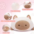 thumbnail image 2 of Peluche MINISO con gato siamés de 50 cm para niños, 2 of 7