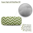 thumbnail image 5 of Majestic Home Goods Sage Zig Zag Round Bolster, 5 of 5
