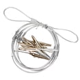 thumbnail image 1 of BRIGHTFUFU Support de Photo Suspendu 12 Pcs Clips en Acier pour Décoration Intérieure, 1 of 5