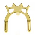 thumbnail image 2 of Cabeza de Puente de Cabeza de Descanso de Latón en Tono Dorado para Accesorio de Palo de Taco de Billar de Billar Baoblaze De billar, 2 of 6