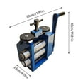 thumbnail image 4 of Manual Combination Rolling Mill Machine Jewelry Roller Metal Flat Press Tool HOT, 4 of 8