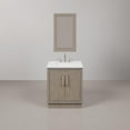 thumbnail image 2 of Water Creation 30" Wood Single Bathroom Vanity in Gray Oak and Chrome, 2 of 11