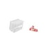 thumbnail image 5 of Caja de resina acrílica para guardar papel higiénico con una adorable figura de ciervo durmiendo. Soporte moderno para papel higiénico de pared o de m, 5 of 8