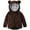 Coffee, variant on CAICJ98 Baby Toddler Boys Girls Fleece Jacket with Hood Zip Up Cute Bear Coats for Newborn Boys Girls Fuzzy Winter Jacket with Ear (Navy,18-24 Months)