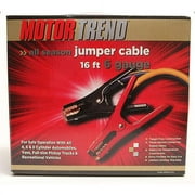 Motor Trend 16' Jumper Cables With Clamp