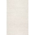 thumbnail image 1 of Nuloom 9' x 12' Hand Woven Chunky Woolen Cable Rug in Off White, 1 of 7