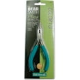 thumbnail image 3 of The Beadsmith Color-ID Chain Nose Plier - 5 inches (127mm) – Aqua Comfort Grip Handle – Polished Steel Head and Double-Leaf Spring - Tool for Jewelry Making, 3 of 7