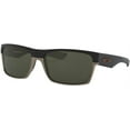 thumbnail image 2 of oakley men's twoface (a) 0oo9256 rectangular sunglasses, matte black, 60 mm, 2 of 6