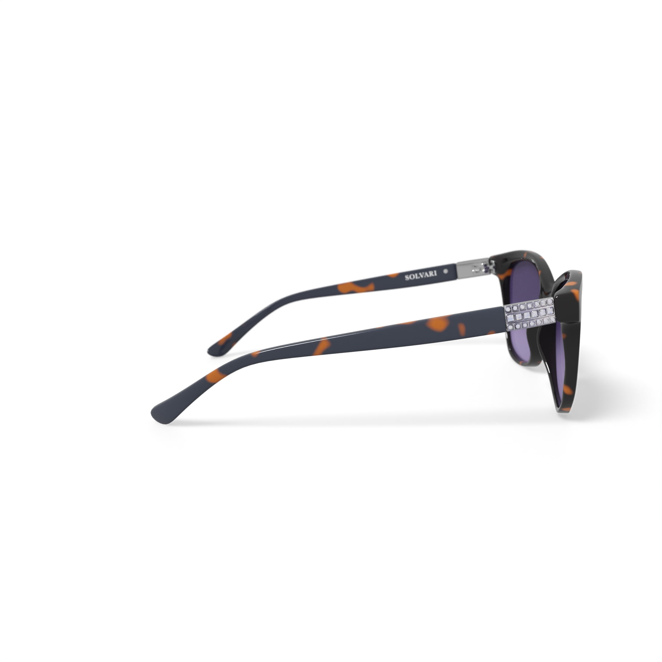 Solvari Ava Stylish Tortoise Sunglasses Solvari Women main image 3
