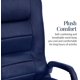 thumbnail image 5 of Songqin Swivel Gaming Chair 360 Degree Multipurpose Floor Chair Rocker for TV, Reading, Playing Video Games w/Lumbar Support, Armrest Handles, Adjustable Foldable Backrest - Navy, 5 of 16