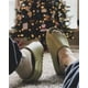 thumbnail image 3 of Verano Coco Yeezy Abuelo Zapatillas Hombre Diapositiva Hueso Blanco Frijol Verde, 3 of 3